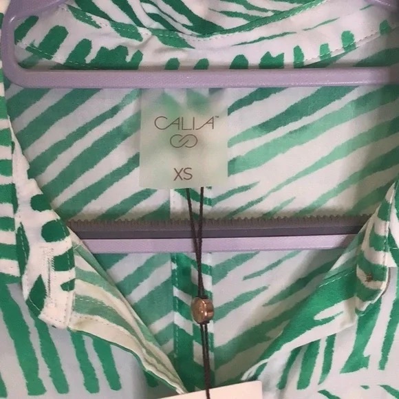 Calia | by Carrie Underwood |L/S Utility Shirt Beach Cover Up XS - Picture 6 of 9